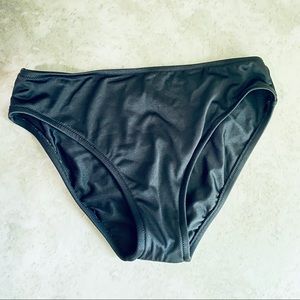 J CREW swim bikini bottom black